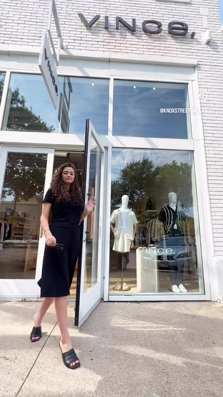 Vince fashion reel on Knox Street